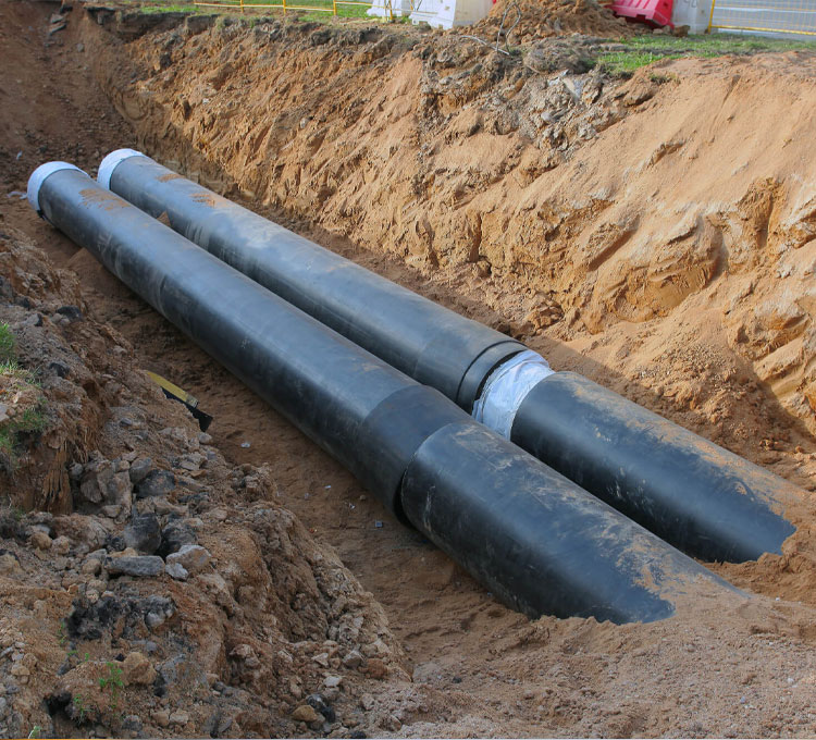 Waste & sewer pipes